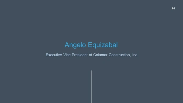 Angelo Eguizabal - Construction Manager
