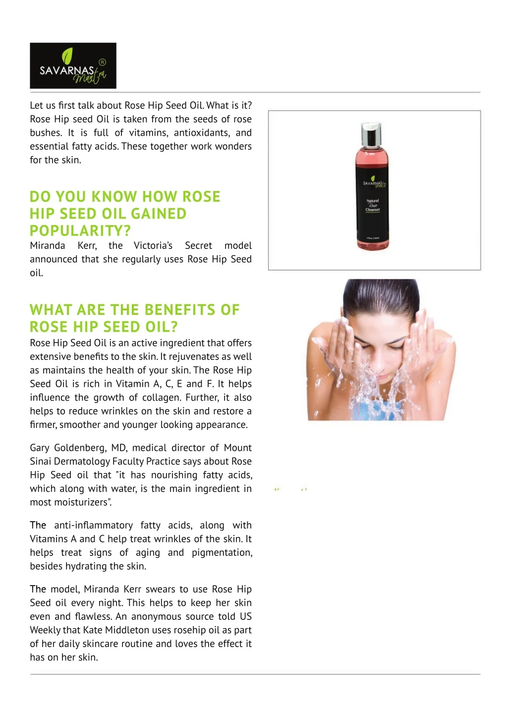 let us first talk about rose hip seed oil what