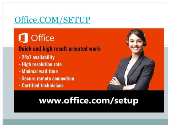 office com setup