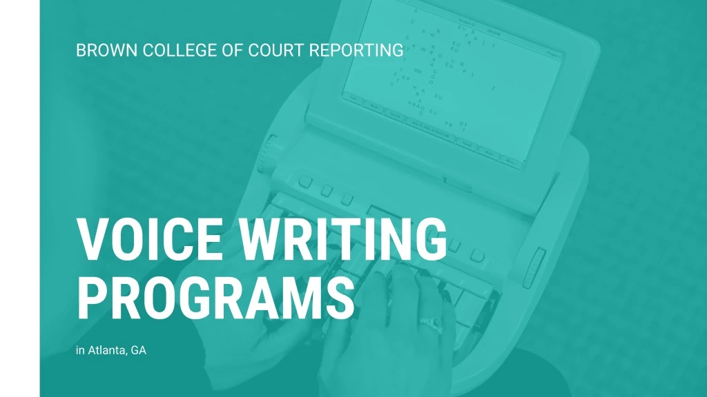 brown college of court reporting
