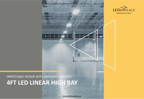 What Are The Benefits Of LED Linear High Bay Light?