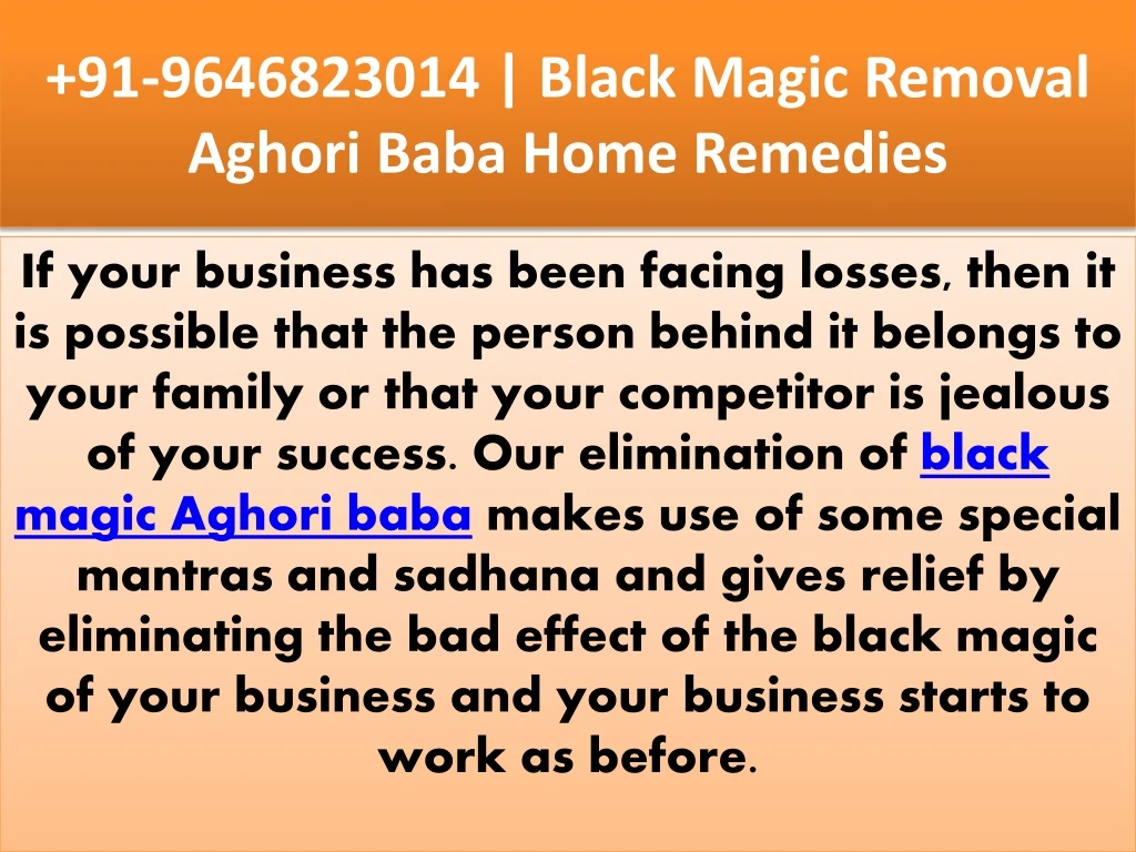 91 9646823014 black magic removal aghori baba home remedies