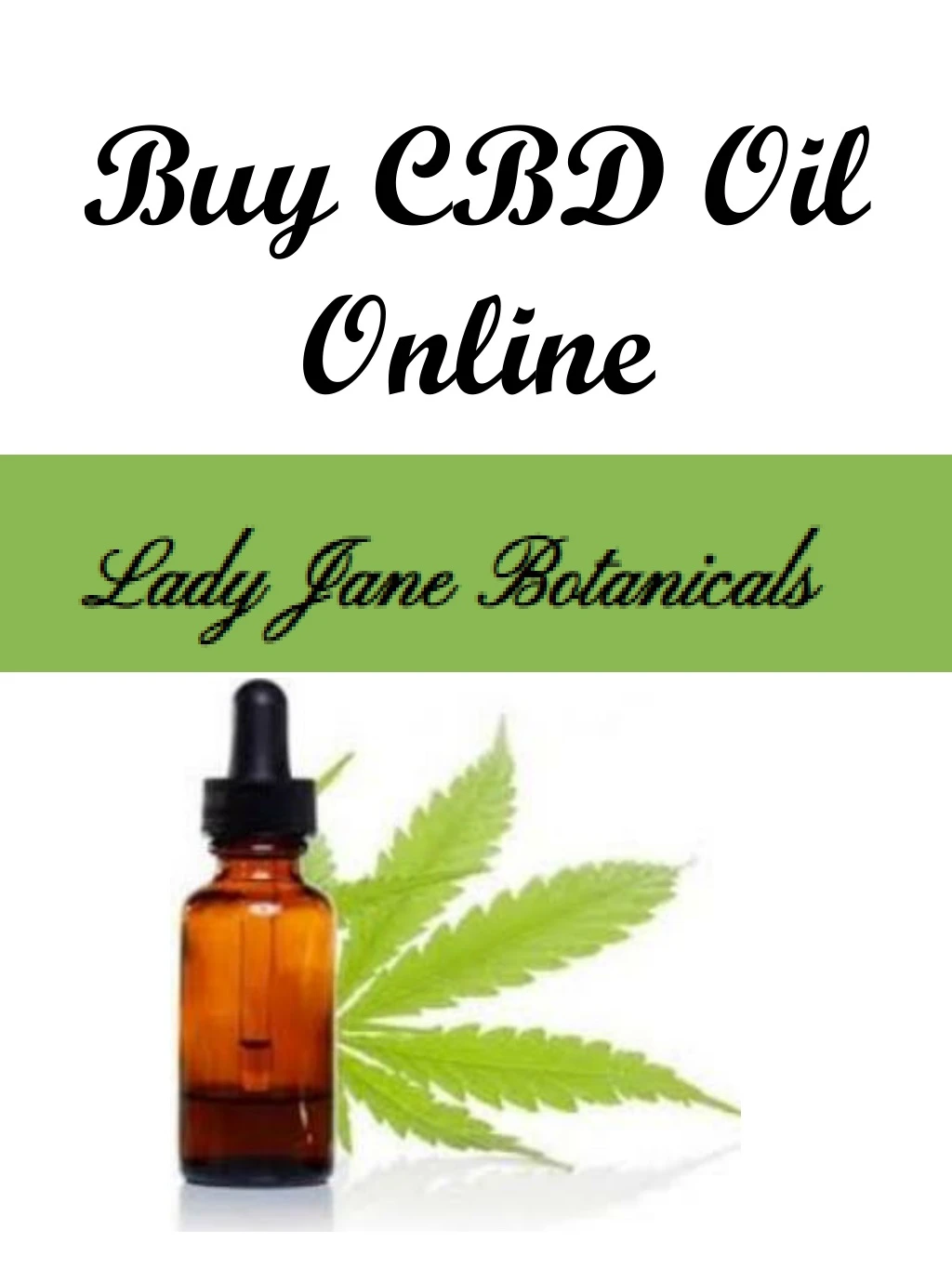 buy cbd oil online