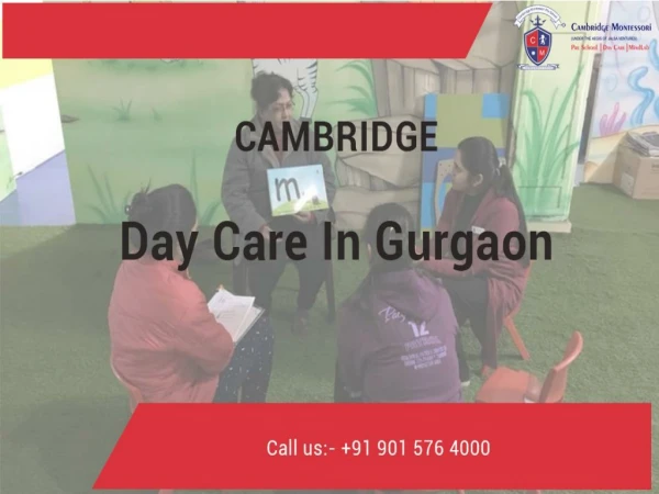 Day Care in Gurgaon