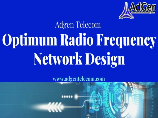 Optimum Radio Frequency Network Design