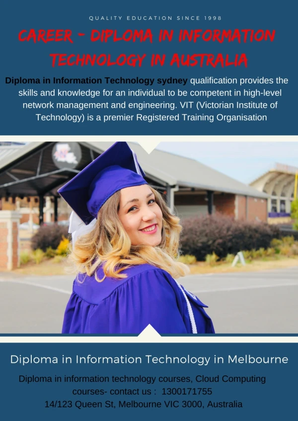 Diploma in Information Technology in Australia