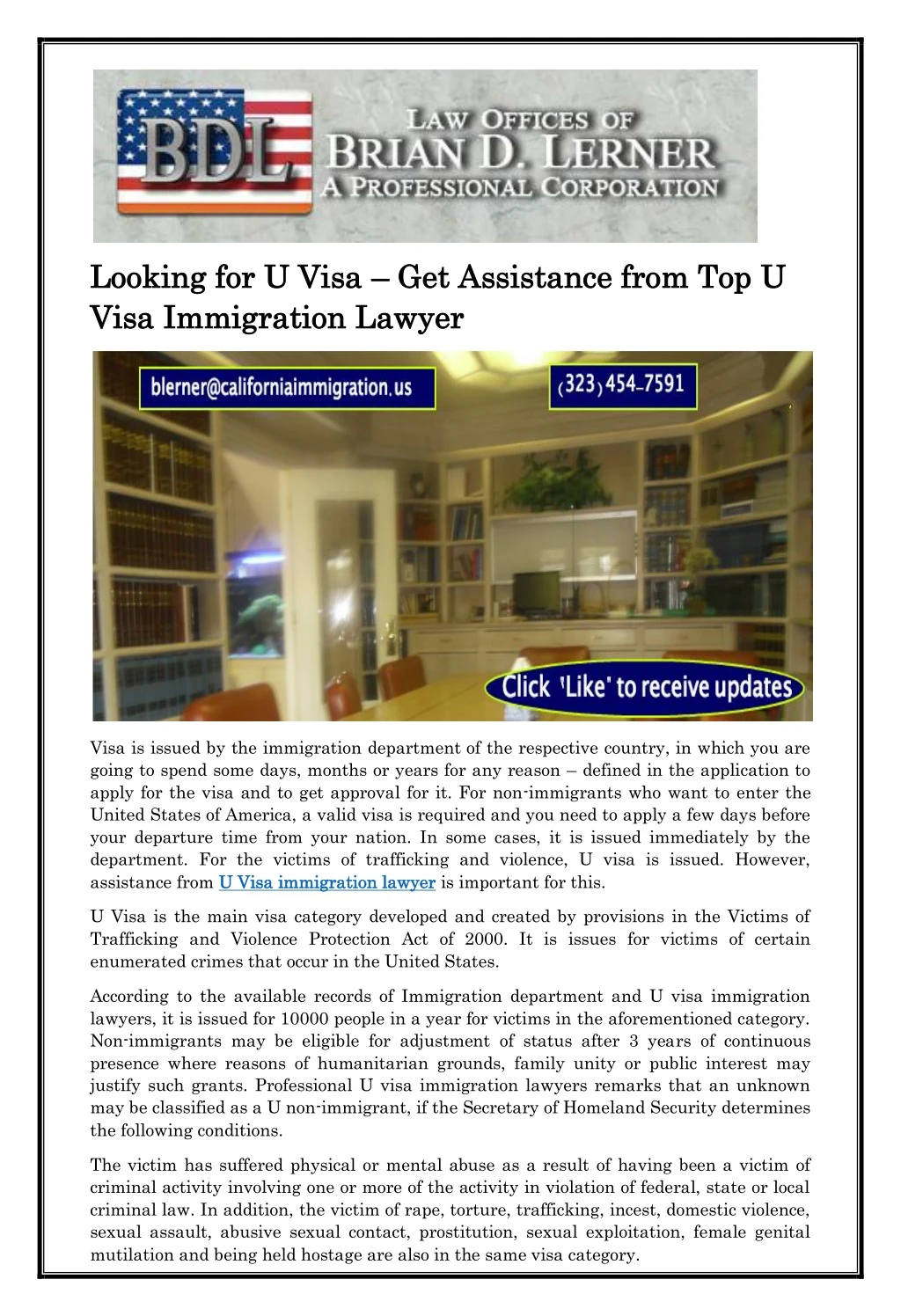 looking for u visa looking for u visa
