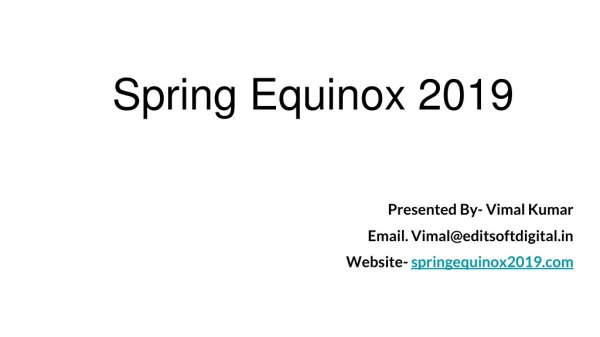 Download Spring Equinox