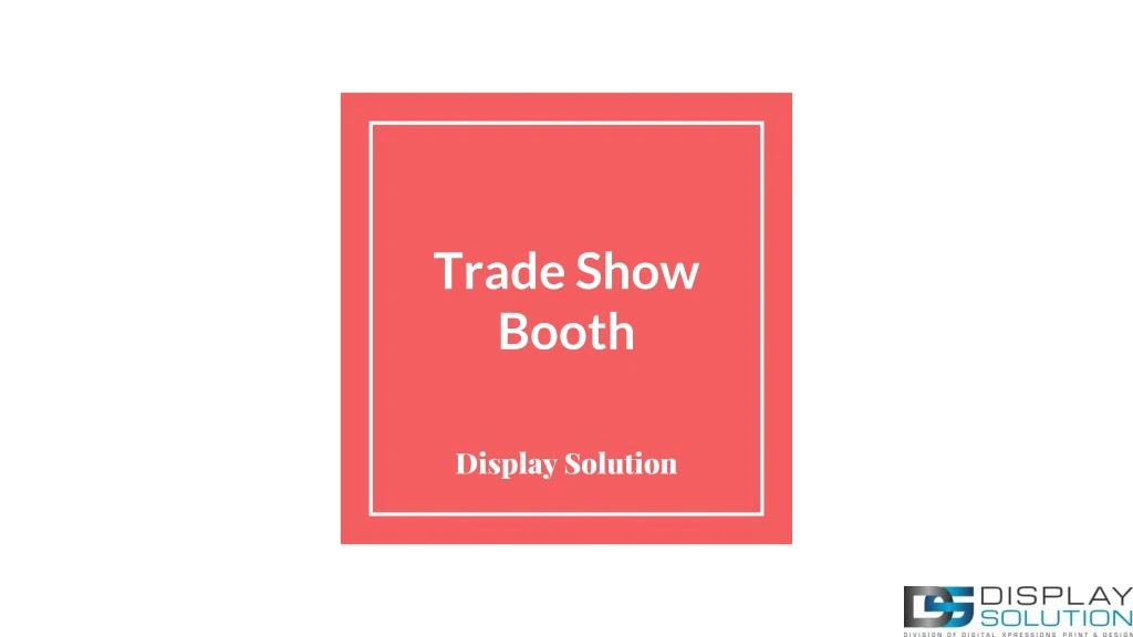 trade show booth