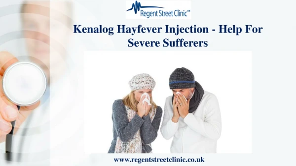 Kenalog Hayfever Injection - Help For Severe Sufferers