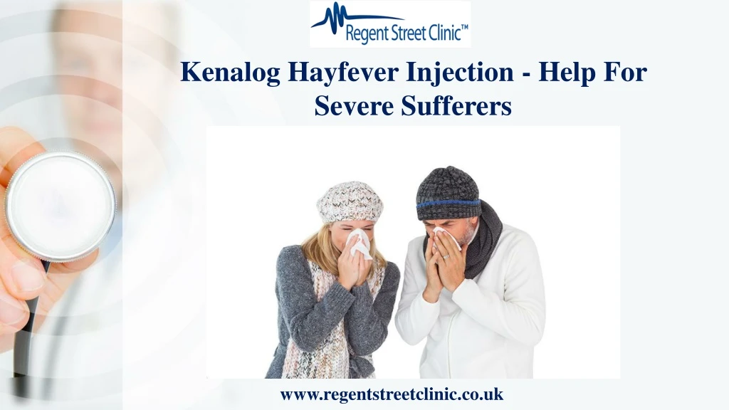 kenalog hayfever injection help f or severe