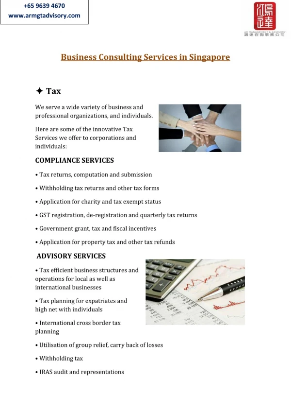 Business Consulting Services in Singapore