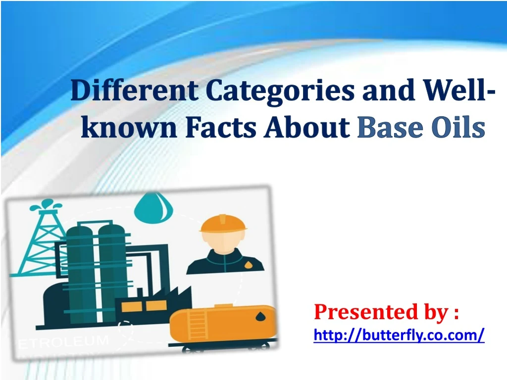 different categories and well known facts about