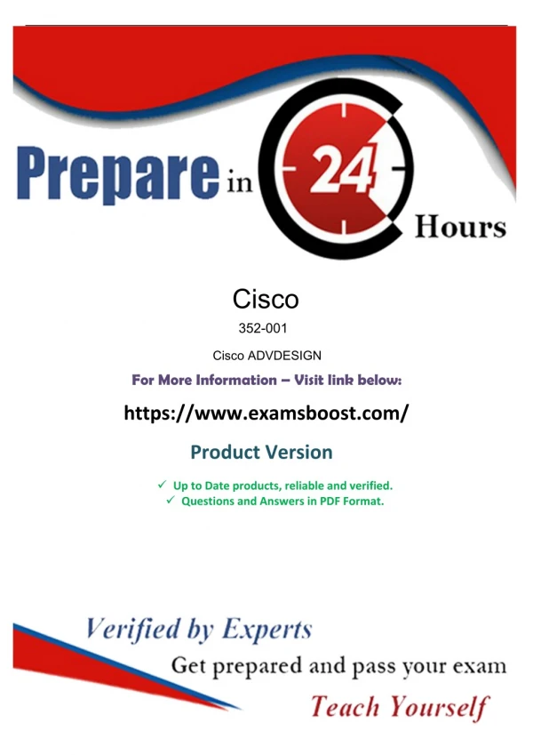 Prepare Cisco 352-001 Question Answers - Cisco 352-001 Exam Dumps