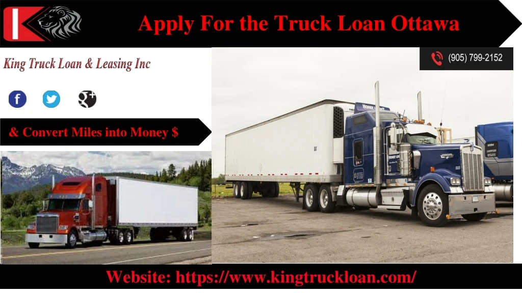 apply for the truck loan ottawa