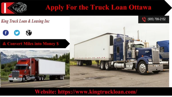 Get the Truck Loans in Calgary