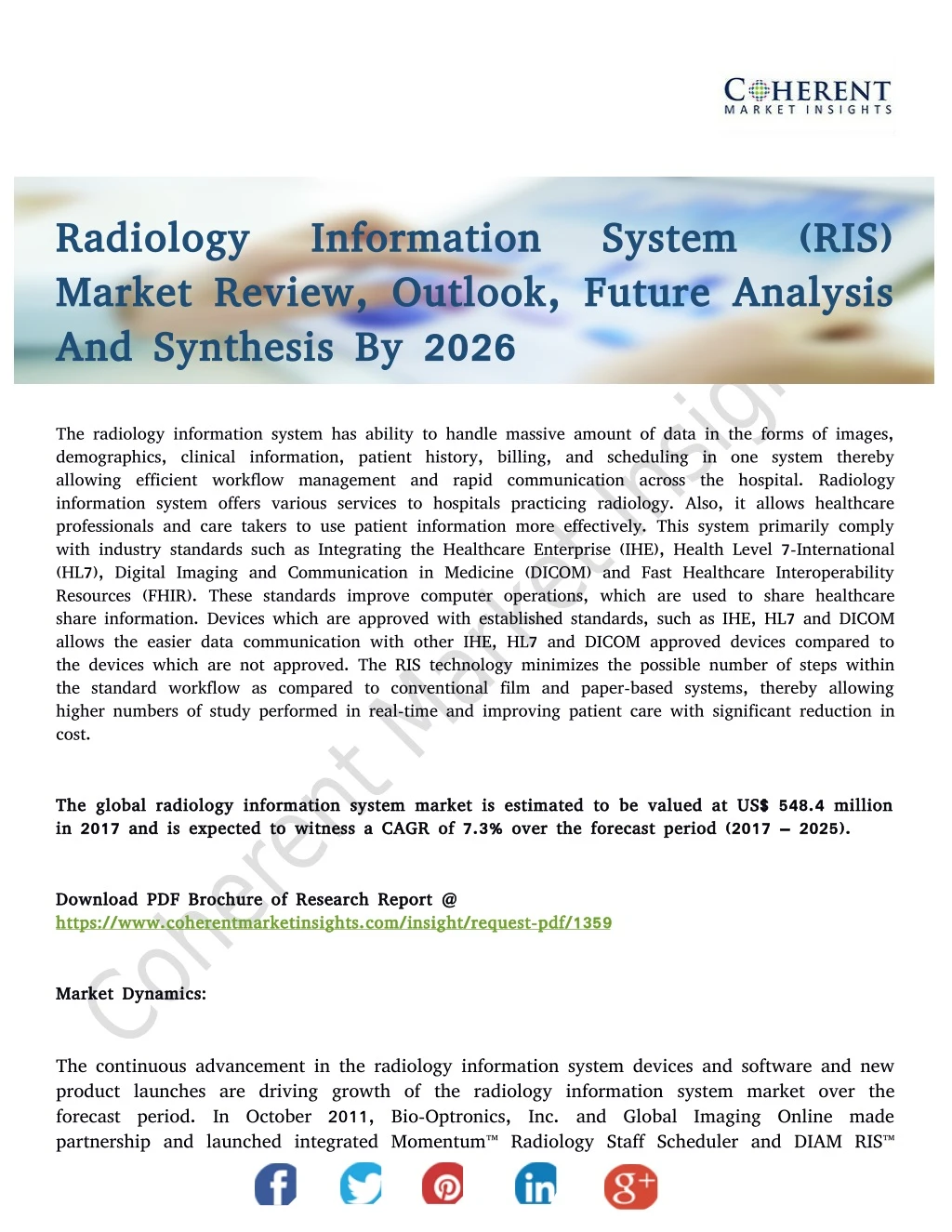 radiology information system ris radiology