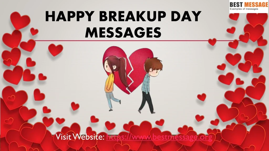 happy breakup day messages