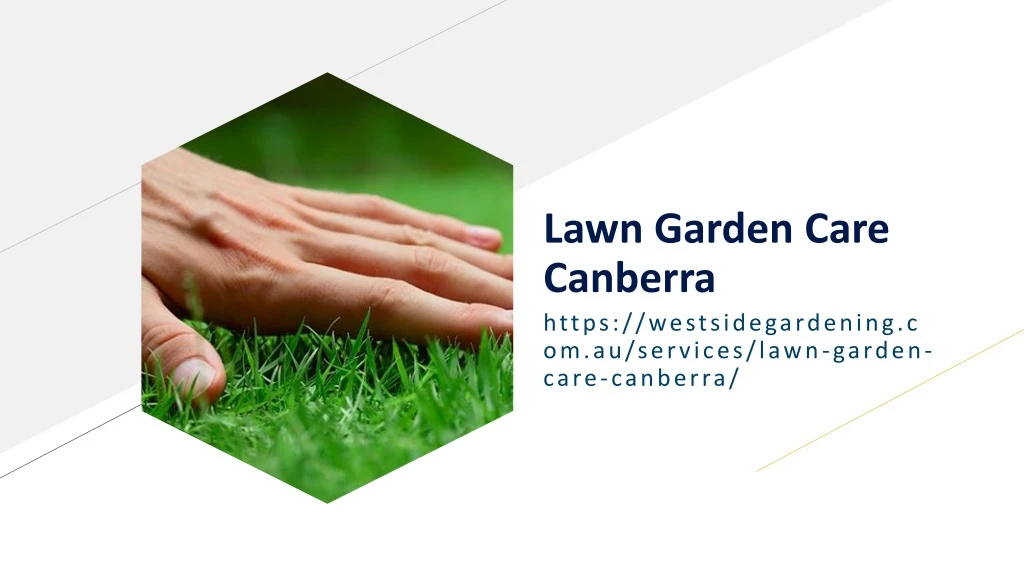 lawn garden care canberra