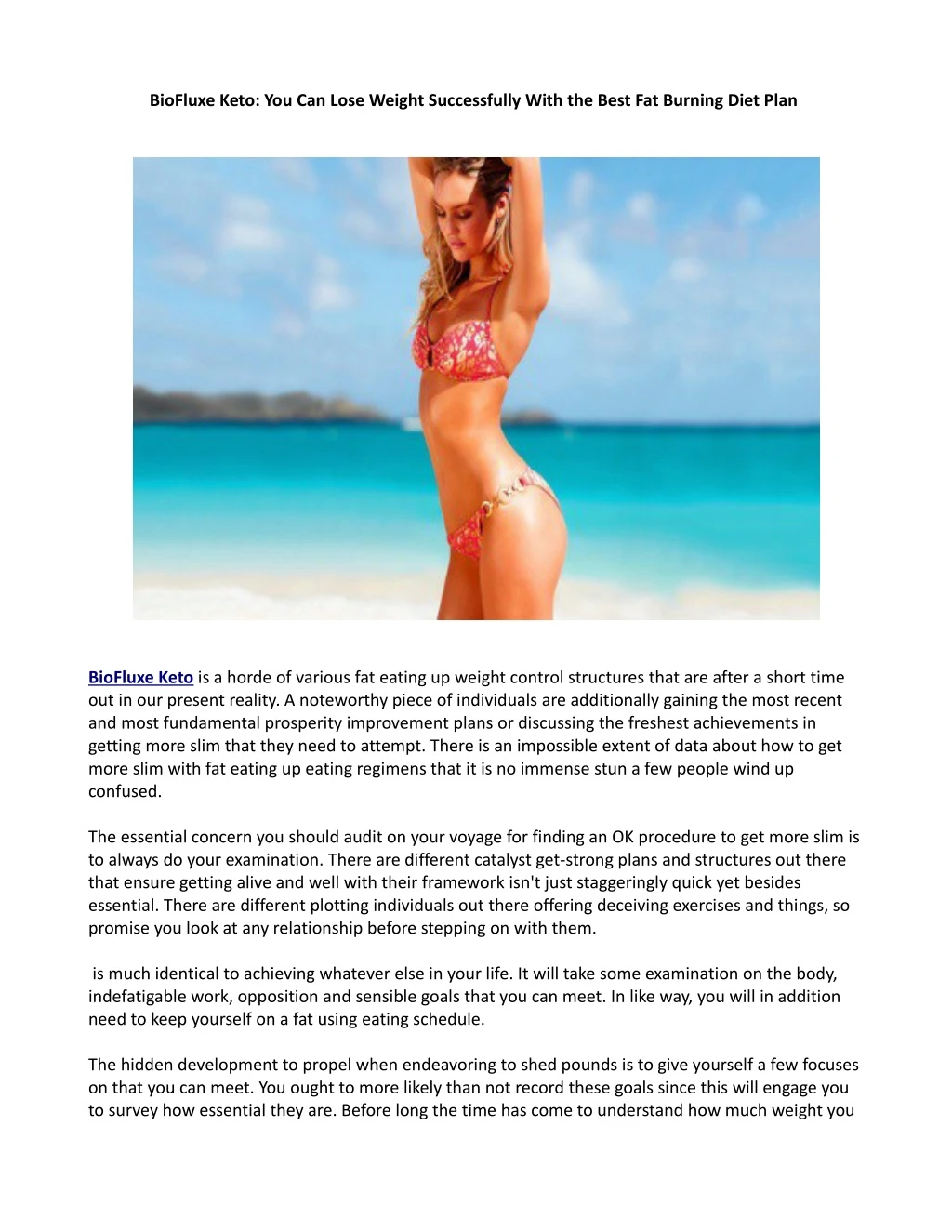 biofluxe keto you can lose weight successfully
