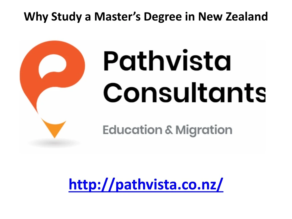 why study a master s degree in new zealand