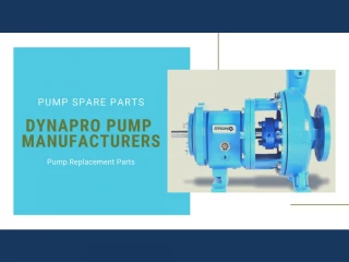 Pump Replacement Parts - slide 1