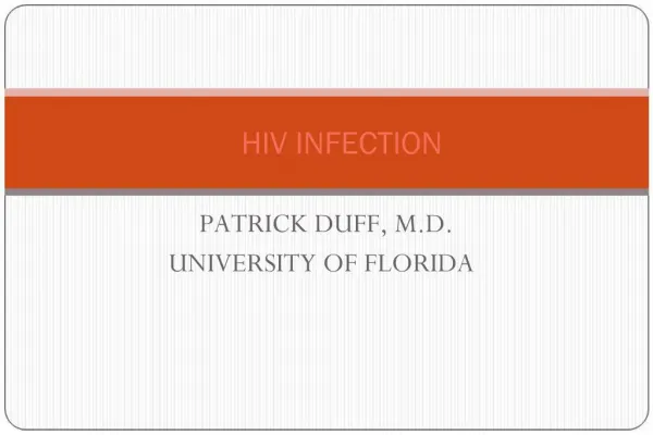 HIV INFECTION