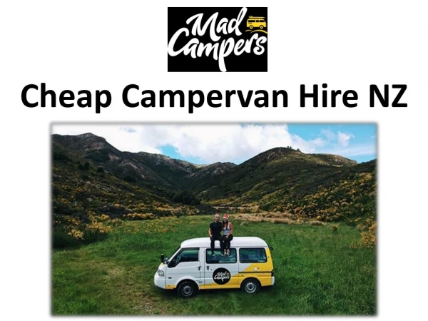 Cheap Campervan Hire NZ
