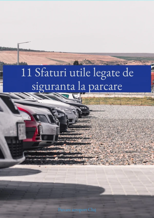 11 Sfaturi utile legate de siguranta la parcare