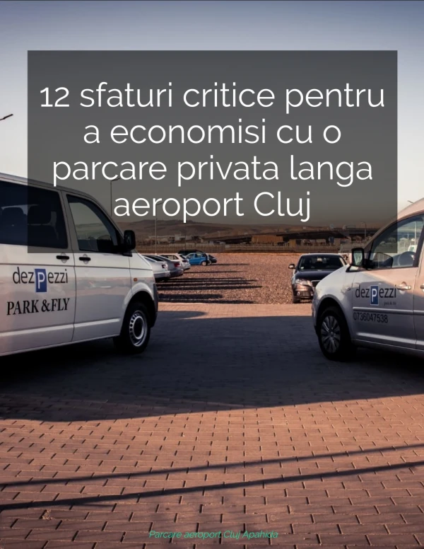 12 sfaturi critice pentru a economisi cu o parcare privata langa aeroport