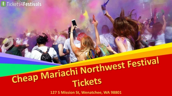 2019 Mariachi Northwest Festival Tickets Cheap