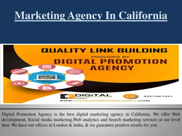 Digital Promotion Agency | Best SEO service provider In USA