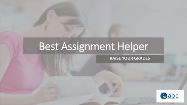 Best Assignment helper