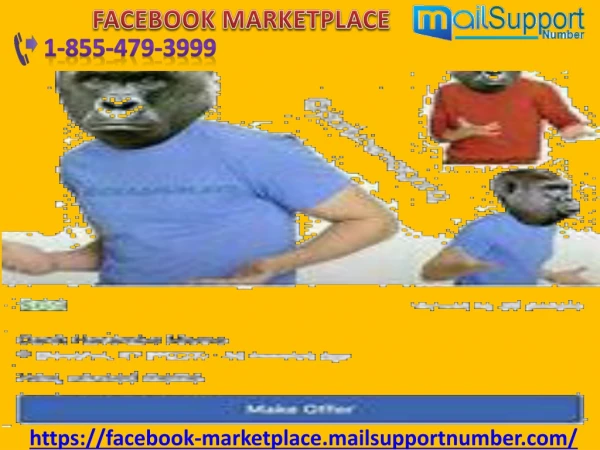 Facebook Marketplace is easy to approach 1-855-479-3999
