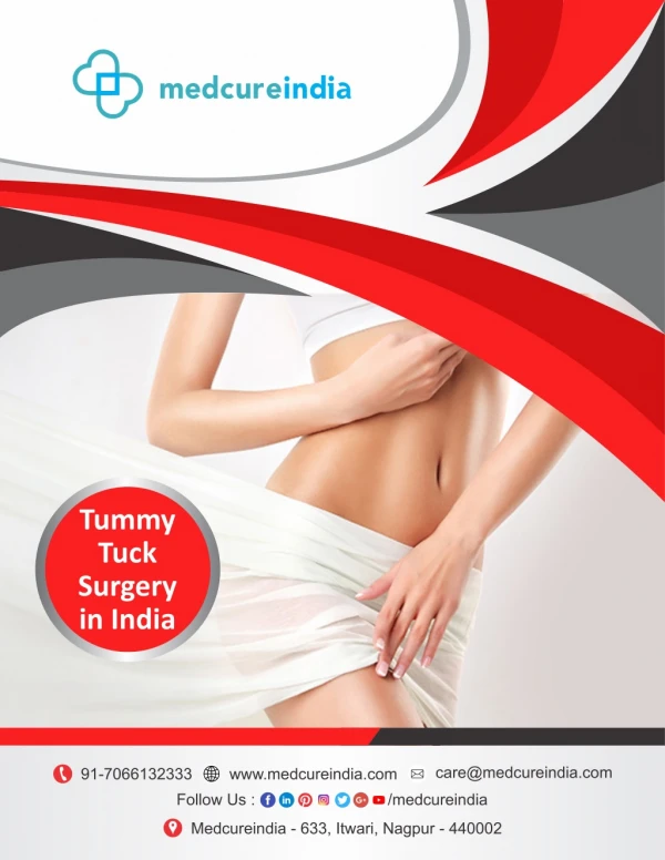 Looking For Tummy Tuck Hospital, Surgeons & Costs In India?