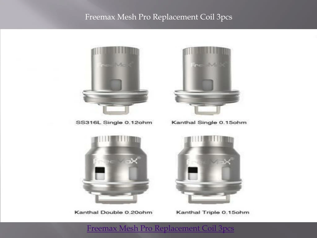 freemax mesh pro replacement coil 3pcs