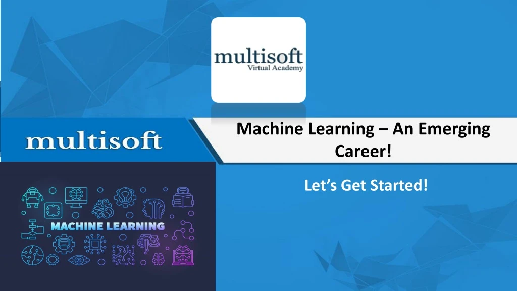 machine learning an emerging career