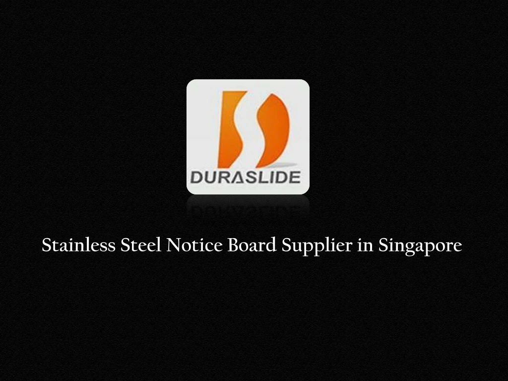 stainless steel notice board supplier in singapore
