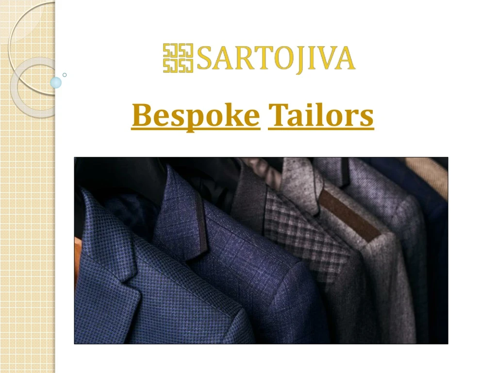 bespoke tailors