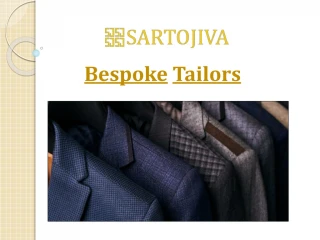 Bespoke Tailoring - slide 1