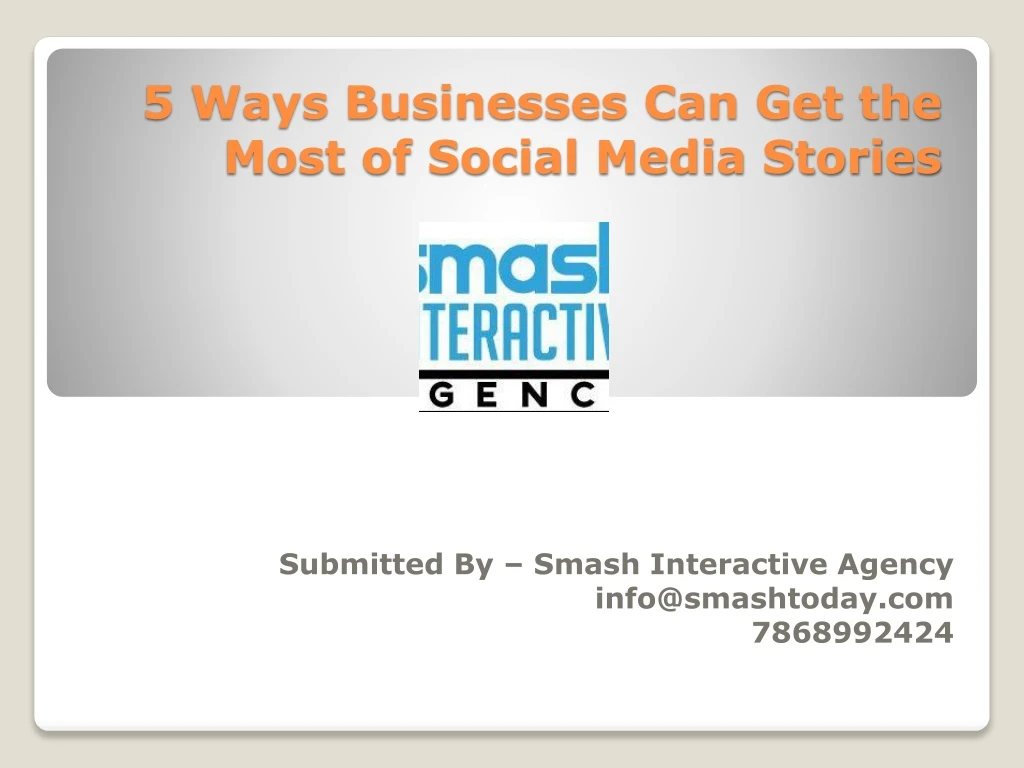 5 ways businesses can get the most of social media stories