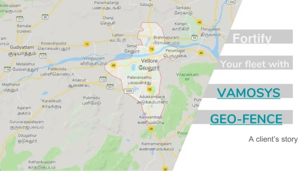 Fortify your fleet with Vamosys Geofence