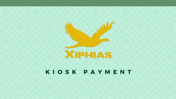 Kiosk payment