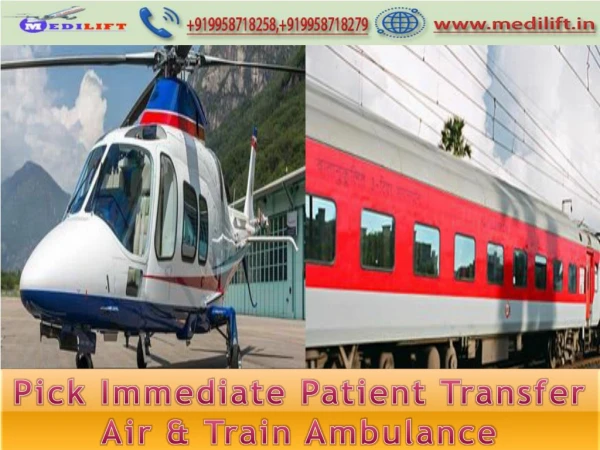 Get the Benefits of Medilift Air Ambulance Patna to Delhi