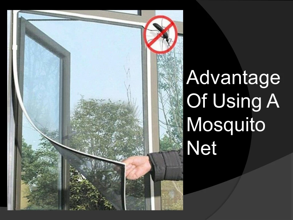 advantage of using a mosquito net