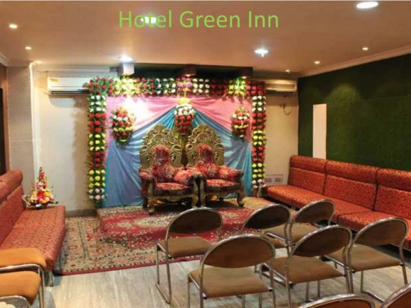Marriage Hall In Kolkata - Hotel Green Inn