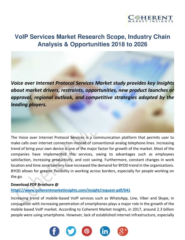 VoIP Services Market Set Explosive Growth By 2026