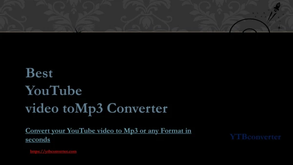 How to convert YouTube video to Mp3