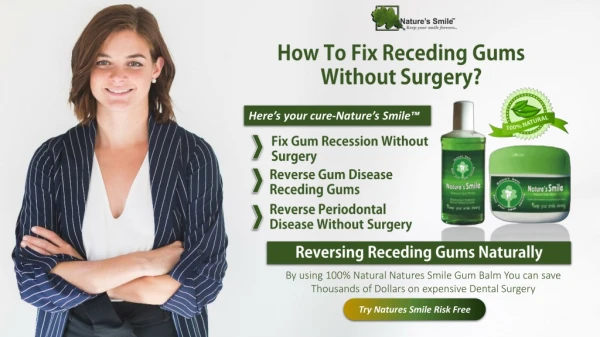 How To Repair Gum Recession Without Surgery