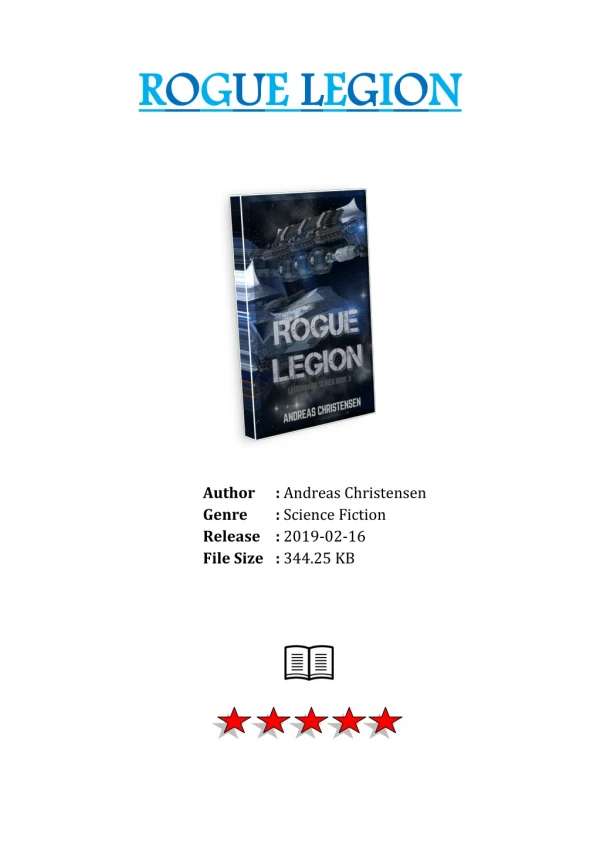 [Free Download] PDF eBook and Read Online Rogue Legion By Andreas Christensen